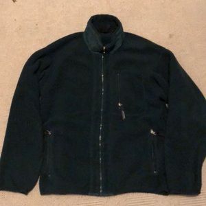 Patagonia Synchilla zip up fleece.
